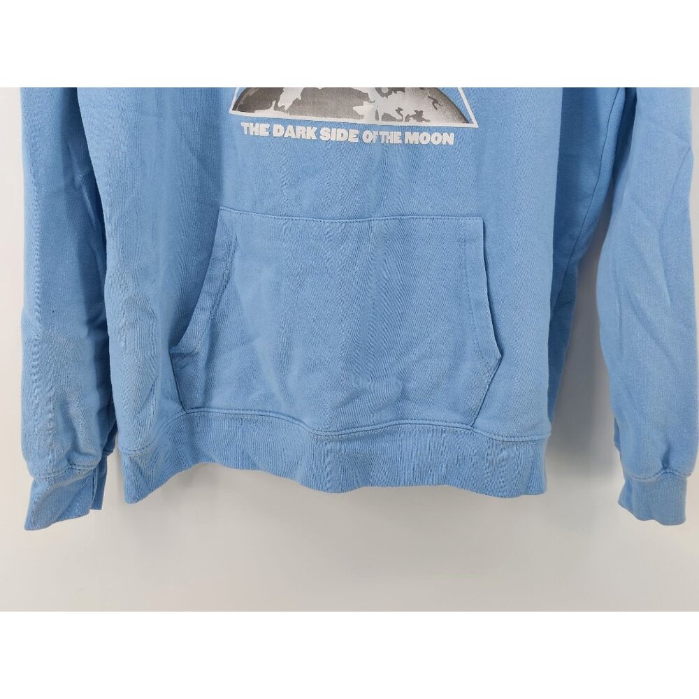 Pink Floyd Dark Side of the Moon Blue Pullover Hoodie Sweatshirt Unisex Size XL - Picture 3 of 9